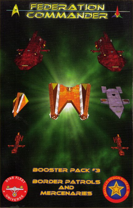 Federation Commander Booster Pack #3 - Border Patrols and Mercenaries by Amarillo Design Bureau, Inc.